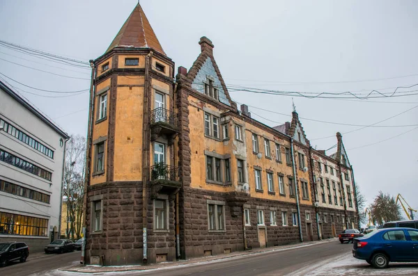 Wandelen Door Viborg Stad Overdag Rusland — Stockfoto