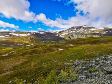 Halti bölgesi manzaralı, Finnmark, Norveç