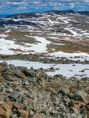 Halti bölgesi manzaralı, Finnmark, Norveç