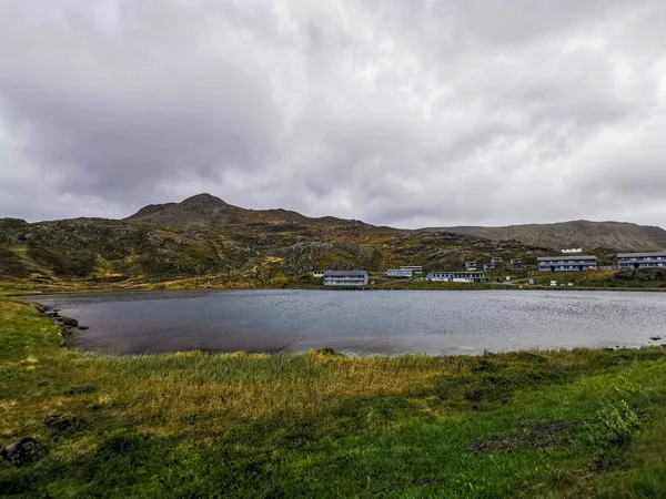 Vista Panorâmica Nordkapp Durante Dia Finnmark Noruega — Fotografia de Stock