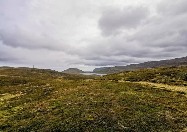 Vista Panorámica Nordkapp Durante Día Finnmark Noruega — Foto de Stock