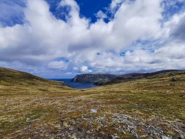 Vista Panorâmica Nordkapp Durante Dia Finnmark Noruega — Fotografia de Stock