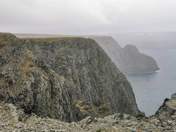 Vista Panorámica Nordkapp Durante Día Finnmark Noruega — Foto de Stock