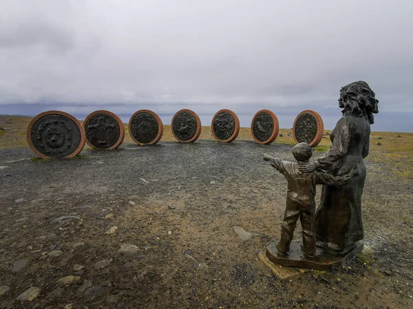 Podróże Nordkapp Finnmark Norwegia — Zdjęcie stockowe