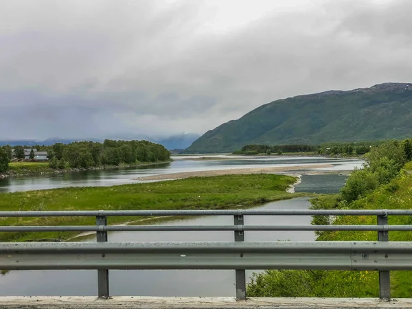 Vue Panoramique Sur Région Halti Finnmark Norvège — Photo