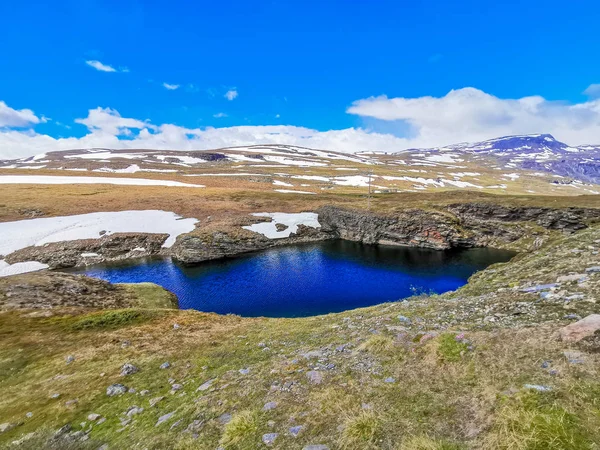 Vista Panorâmica Área Halti Finnmark Noruega — Fotografia de Stock