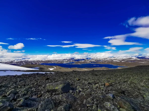 Halti Bölgesi Manzaralı Finnmark Norveç — Stok fotoğraf