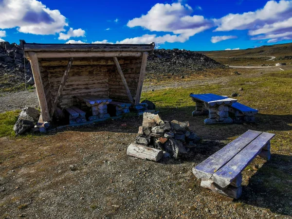 Cestování Okolí Halti Finnmark Norsko — Stock fotografie