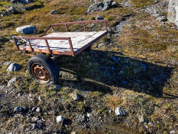 Viajando Por Halti Area Finnmark Noruega — Fotografia de Stock