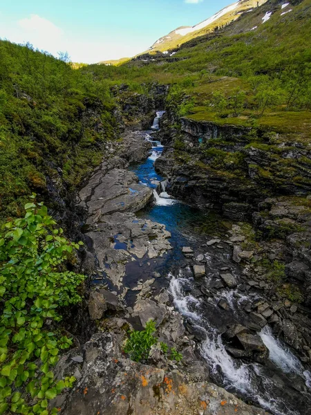 Γραφική Θέα Της Περιοχής Halti Finnmark Νορβηγία — Φωτογραφία Αρχείου