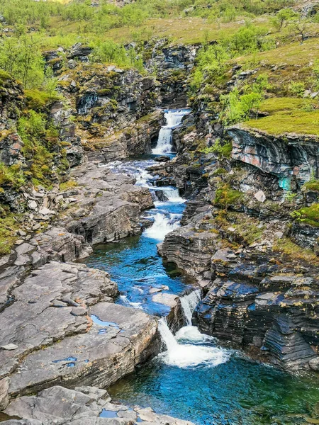 Halti Bölgesi Manzaralı Finnmark Norveç — Stok fotoğraf