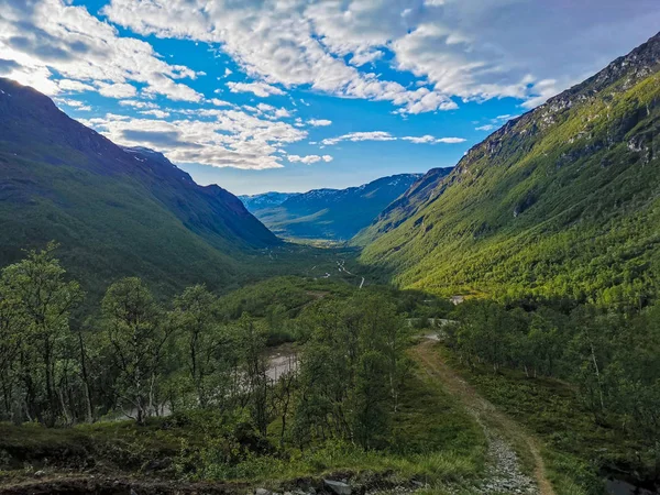 Widok Okolicę Halti Finnmark Norwegia — Zdjęcie stockowe