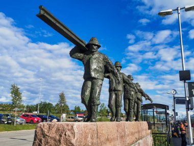 Gündüz Kiruna, İsveç 'te seyahat