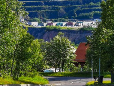 Gündüz Kiruna, İsveç 'te seyahat