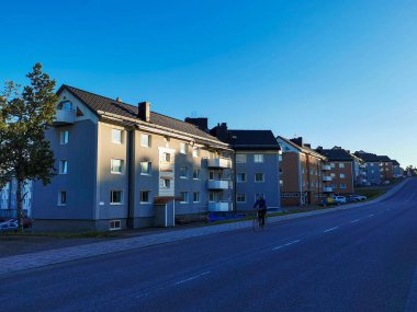 Gündüz Kiruna, İsveç 'te seyahat