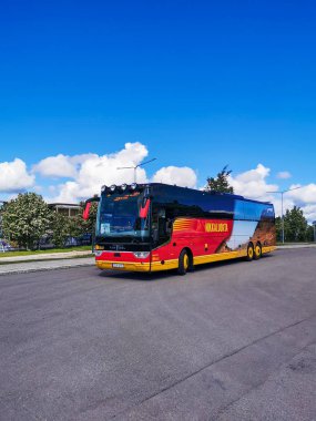 Gündüz Kiruna, İsveç 'te seyahat