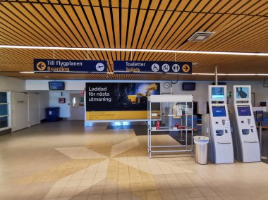 Gündüz Kiruna, İsveç 'te seyahat