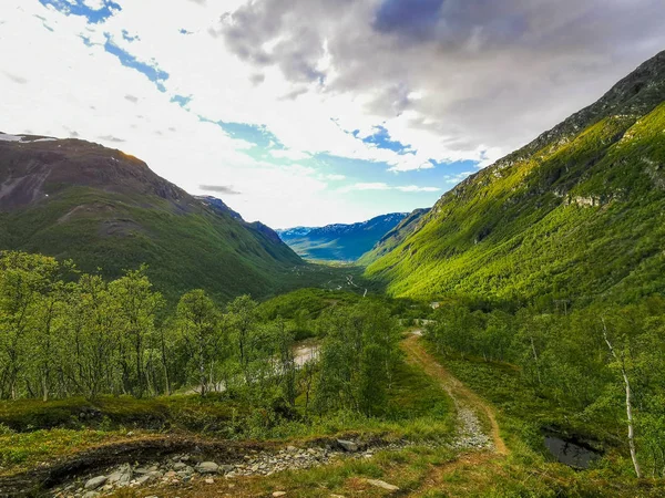 Widok Okolicę Halti Finnmark Norwegia — Zdjęcie stockowe