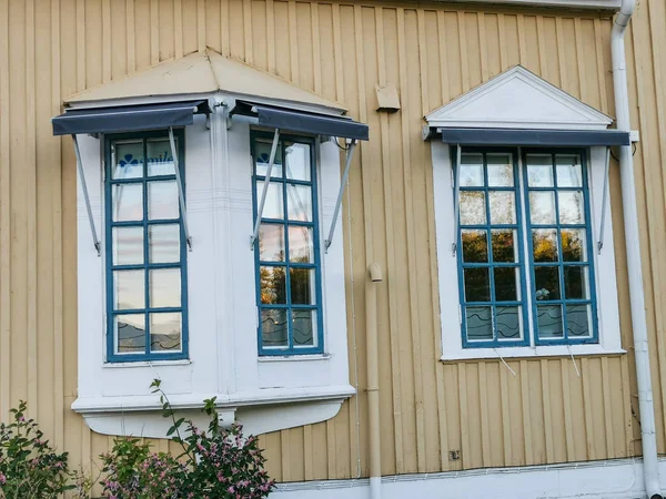 Традиционная Архитектура Города Кируна Швеция — стоковое фото