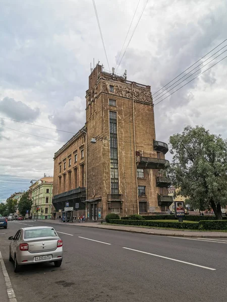 Séta Szentpéterváron Nappal Oroszország — Stock Fotó