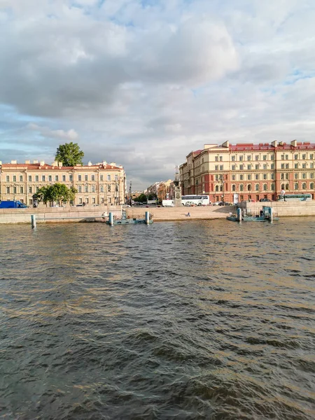 Caminando Por Ciudad San Petersburgo Durante Día Rusia — Foto de Stock