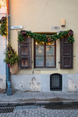 Eski şehrin güzel manzarası.