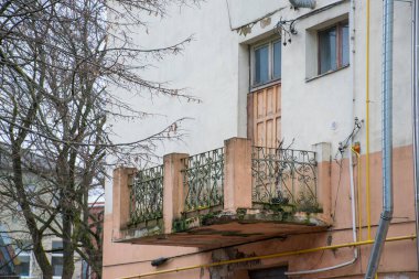 Vilnius geleneksel mimarisi, Litvanya, seyahat konsepti