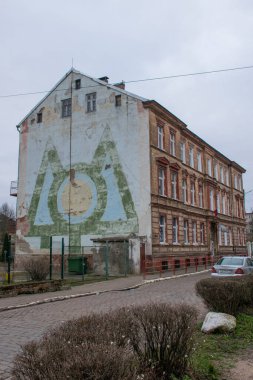 Vilnius geleneksel mimarisi, Litvanya, seyahat konsepti