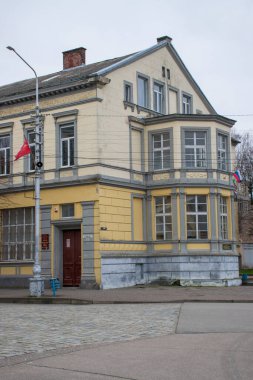 Şehir binalarının gündüz manzarası, şehir konsepti