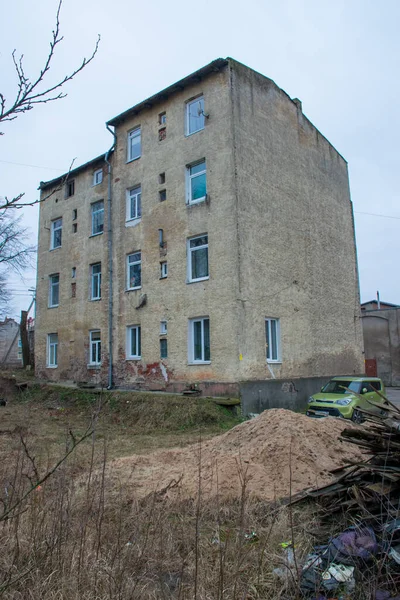 Vista Vilnius Architettura Tradizionale Lituania Concetto Viaggio — Foto Stock