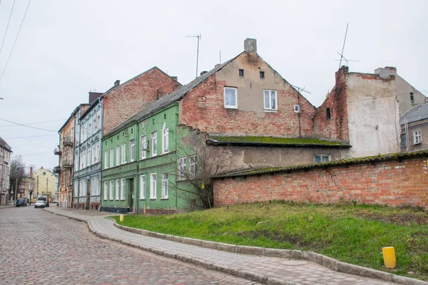 Вид Вильнюсской Традиционной Архитектуры Литва Туристическая Концепция — стоковое фото