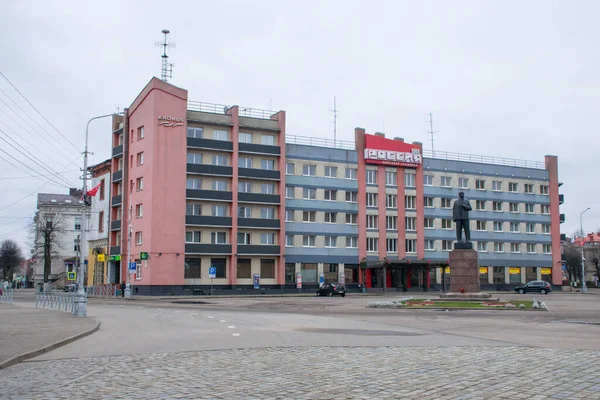 Utsikt Över Stadsbyggnader Dagtid Stadskoncept — Stockfoto