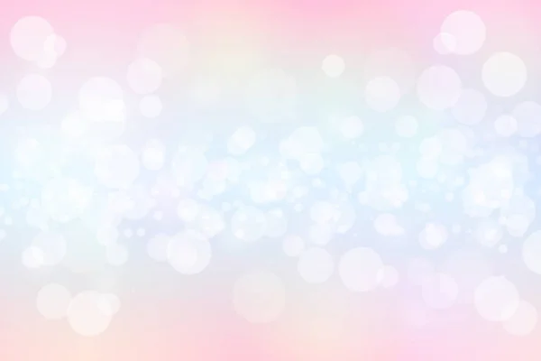 Pastel color tone bokeh abstract background. — Stock Photo, Image