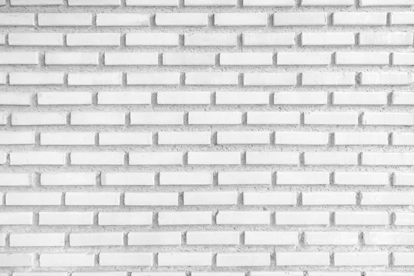 Witte bakstenen muur textuur voor achtergrond. — Stockfoto