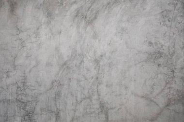 Çatlak desenli gri beton duvar. Cilalanmış beton zemin grunge yüzeyi.