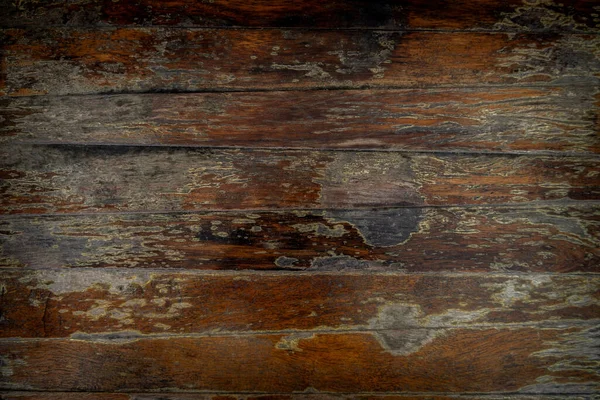 Bovenaanzicht Hoek Van Bruine Houten Tafel Textuur Achtergrond — Stockfoto