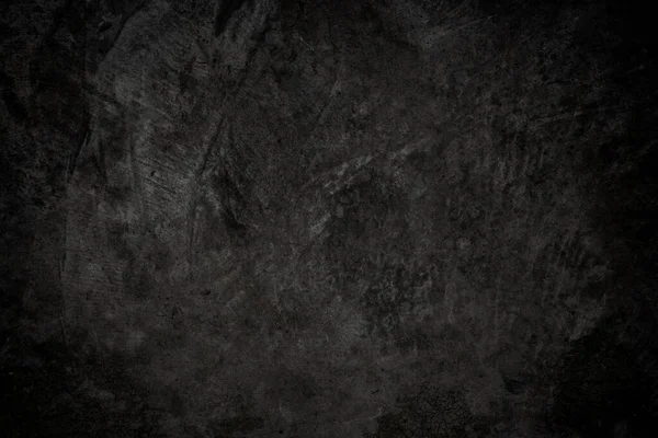 Черная Грубая Бетонная Стена Фон Пола — стоковое фото