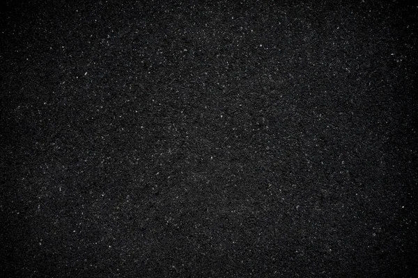 Black Asphalt Floor Road Texture Background — Stock Photo, Image