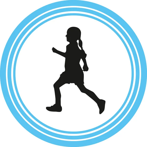 Haberci olarak siluet vektör