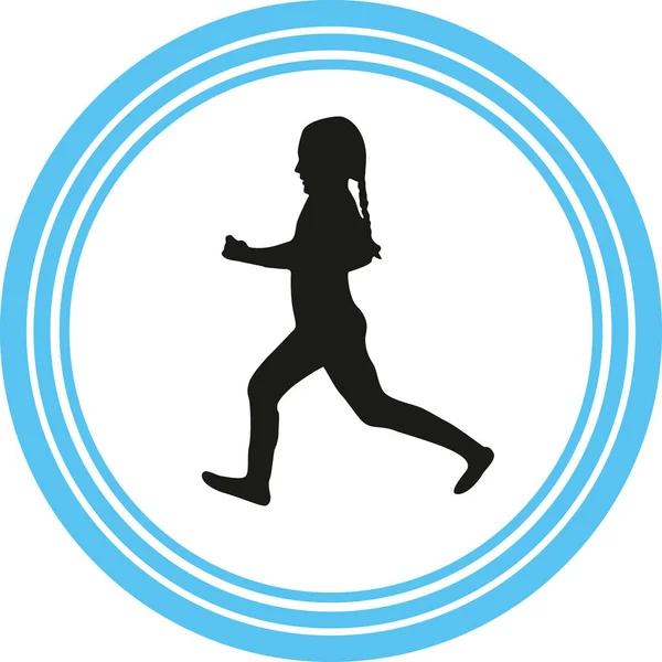 Haberci olarak siluet vektör