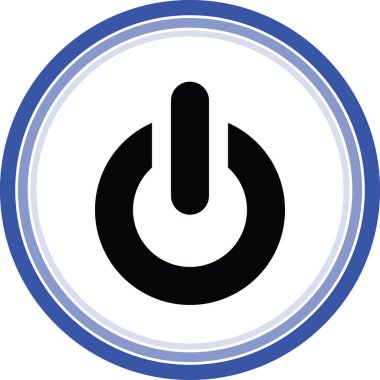 Güç düğmesi web simgesi