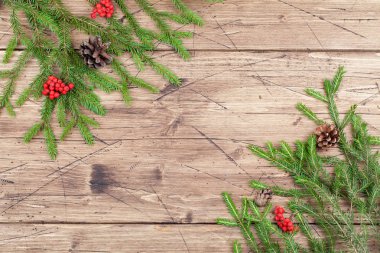 Noel arka plan konsepti. Noel ağacının dalları, tümsekler