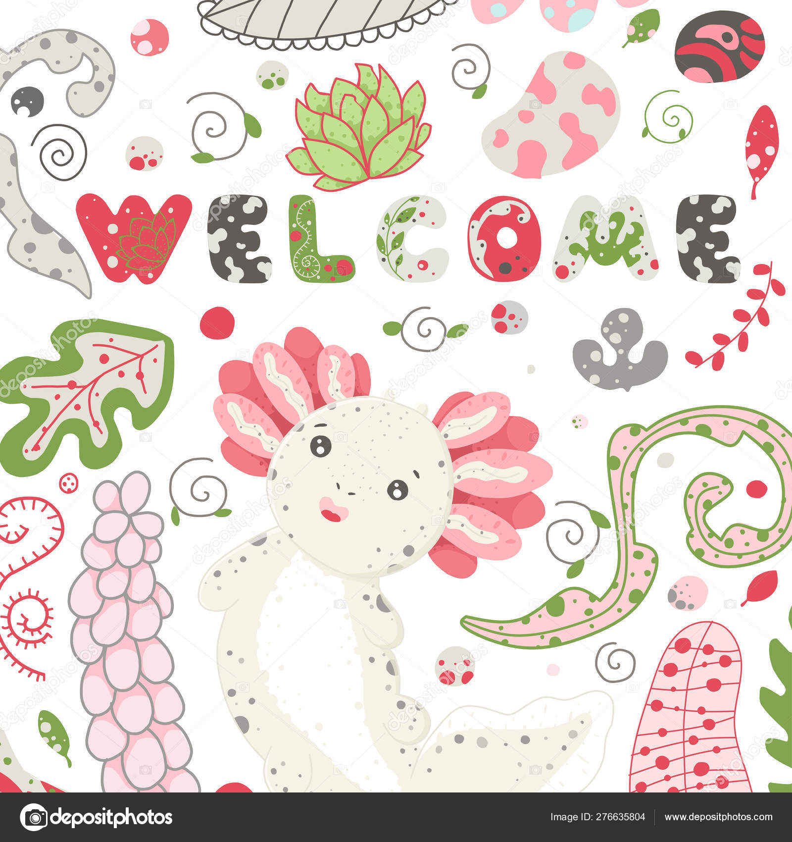 Cute Kawaii Axolotl Baby Amphibian Drawing Cute Animal Drawing Funny Cartoon Illustration Lettering Welcome Flat Style Design Ambystoma Mexicanum Vector Image By C Lviktoria25 Vector Stock Cute Kawaii Axolotl Baby Amphibian Drawing Cute Animal Drawing Funny Cartoon Illustration Lettering Welcome Flat Style Design Ambystoma Mexicanum Vector Image By C Lviktoria25 Vector Stock
