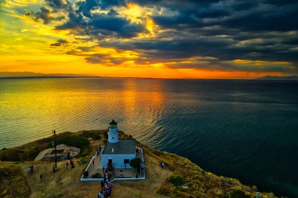 Tesalónica Grecia Agosto 2018 Celebración Del Día Mundial Los Faros — Foto de Stock