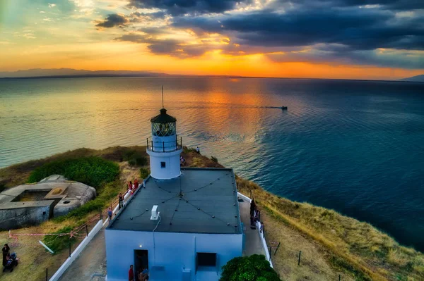 Tesalónica Grecia Agosto 2018 Celebración Del Día Mundial Los Faros — Foto de Stock