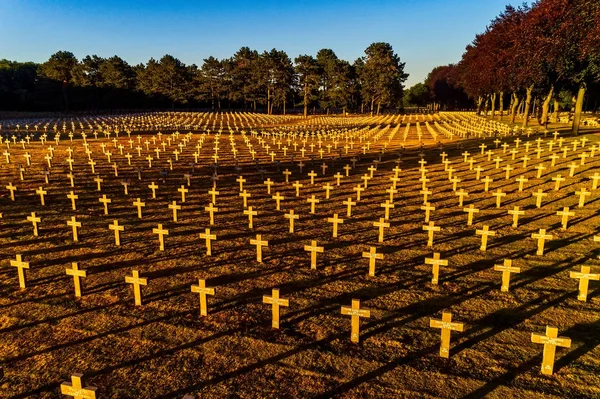 Ysselsteyn Нідерланди Червня 2018 Вид Ysselsteyn Найбільшим Німецької Війни Кладовищі — стокове фото