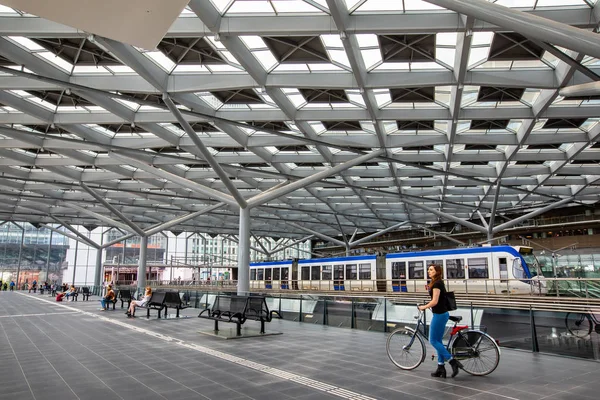 Hague Netherlands July 2018 Hague Central Train Station Netherlands — Stock Photo, Image