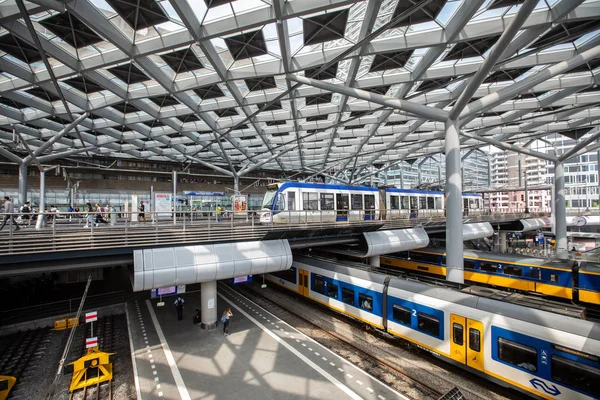 Hague Netherlands July 2018 Hague Central Train Station Netherlands — Stock Photo, Image