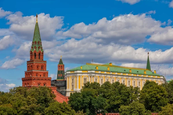 Hermosa Vista Del Kremlin Moscú Rusia —  Fotos de Stock