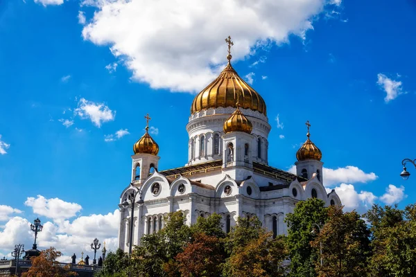 Magnífica Catedral Honra Cristo Salvador Moscou — Fotografia de Stock